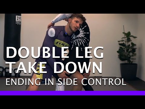 Double leg takedown