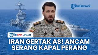 Iran Gertak AS, Ancam Bakal Bombardir Pusat Logistik Kapal Perang Terbesar yang Ada di Laut Merah