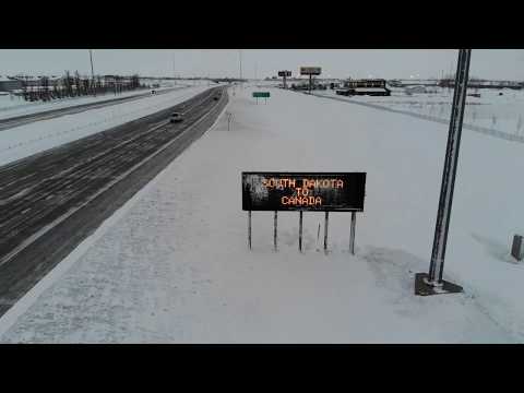 BLIZZARD Aftermath in Fargo, ND with Interstates Still Closed
