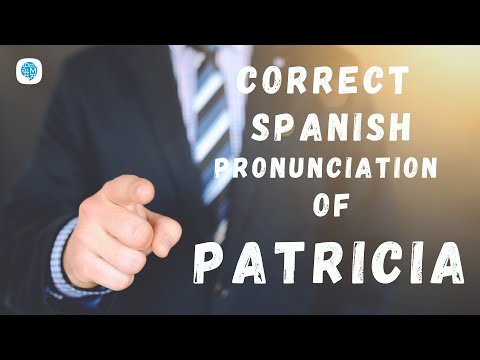 How to pronounce 'Alphabets' (Patricia) in Spanish? | Spanish Pronunciation