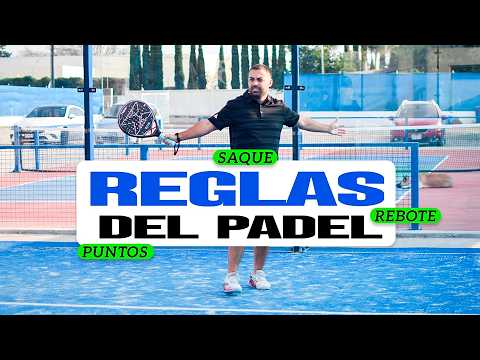 📏 REGLAS BÁSICAS de PADEL para PRINCIPIANTES