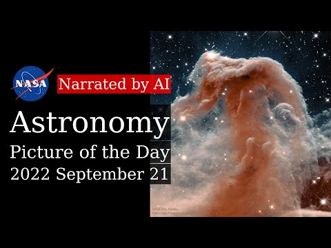 APOD: 2022-09-21 - The Horsehead Nebula in Infrared from Hubble (Narrated by Salli)
