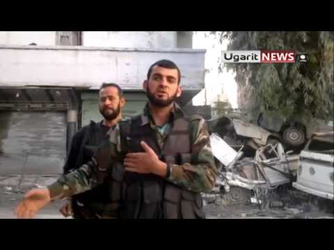 مقابلة مع أحد القادة الميدانيين لكتيبة البراء بن مالك في حي بستان الباشا في مدينة حلب