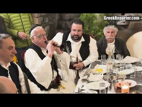 Celebration of Saint George, the Patron of Arachova in Central Greece