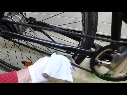 Xfahrrad.de - wie man eine Fahrradkette reinigt