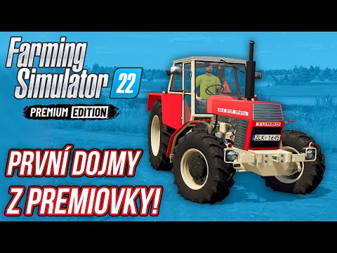PRVNÍ DOJMY Z PREMIOVKY! | Farming Simulator 22 Premium Expansion #01