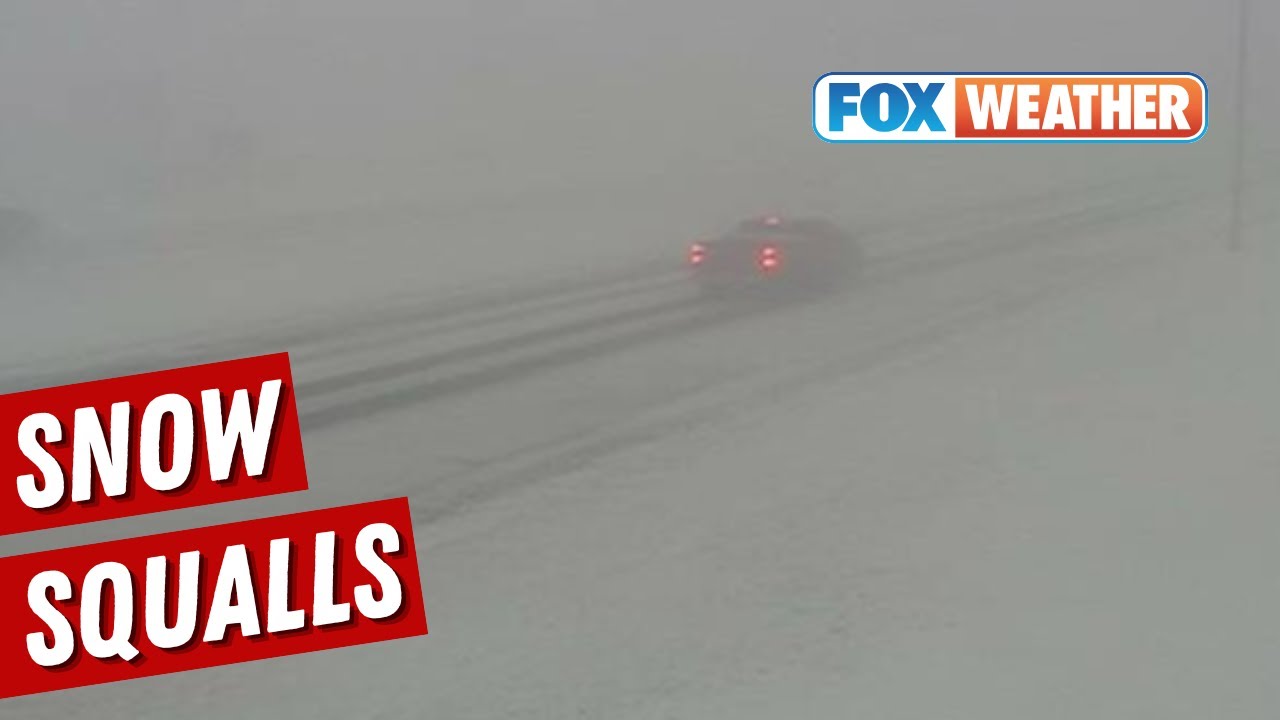 Snow Squalls, Near-Blizzard Conditions Possible As Winter Storm Sweeps Across US