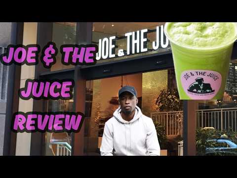 I review Joe & The Juice’s Most Expensive Items