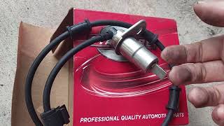 Five Minute Fix 36 - Replacing Front Wheel Speed Sensor 1997 Ford E-150 Econoline