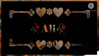 Ali name status video