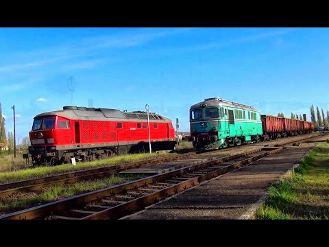 [3+ HOURS] Freight Trains with Diesel Locomotives-ROMANIA-Marfare cu locomotive diesel