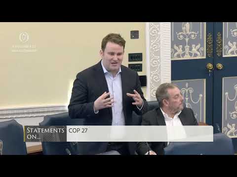 Senator John McGahon- speech from 8 Dec 2022