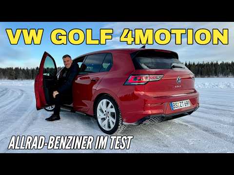 VW GOLF 4MOTION 2025: Neuer TSI mit 204 PS | Exklusiver Test | Allrad