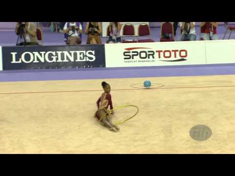 LEGOTE Grace (RSA) - 2014 Rhythmic Worlds, Izmir (TUR) - Qualifications Hoop