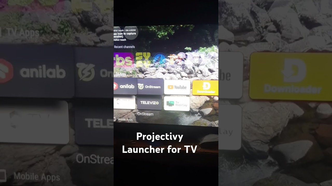 New android Tv Launcher     #androidtv #launcher #apk #apps #projectivy #wisdomshare