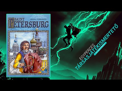 #187. Saint Petersburg | Egyperces társasjátékismertető - Game-Obscura