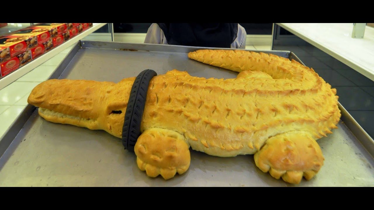 ¿Cómo hacer un cocodrilo de masa de pan ( pan cocodrilo )
