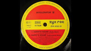 Intolerator III - Harry's House (Instrumental Blast) 1989