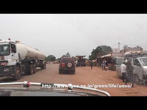 移動カメルーン　Driving in Cameroon