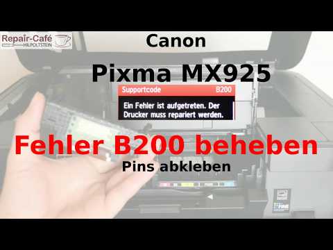 Canon Fehler B200 beheben