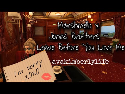 【MV】Marshmello x Jonas Brothers - Leave Before You Love Me (AVAKIN Ver.)