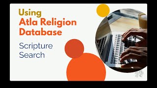 Using Atla: Scripture Search