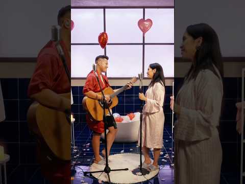 First-ever duet in #bathroomstudio #biancadimas performs her latest song Pelabuhan terakhir!