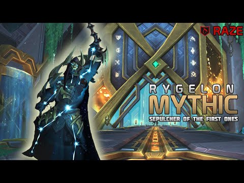 Raze VS Rygelon Mythic | Sepulcher Of The First Ones | Warlock POV | WoW: Shadowlands