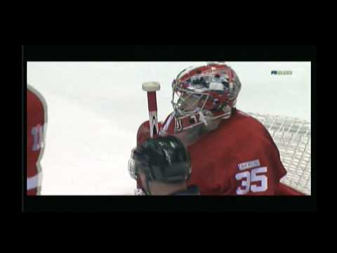 Jimmy Howard putting on a clinic against the Blues