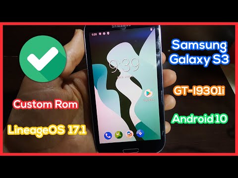 Install Lineage OS 17.1 on Samsung Galaxy S3 GT-I9301i - Custom Rom Android 10