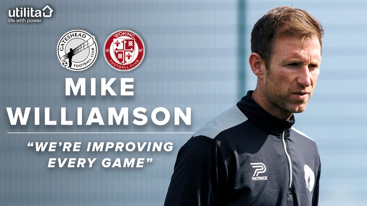 “We’re improving every game” 📈 | Mike Williamson pre-Woking (H) | INTERVIEW