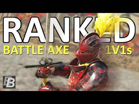 Mordhau Ranked 1v1 Duels - First Run With New Battle Axe Build!