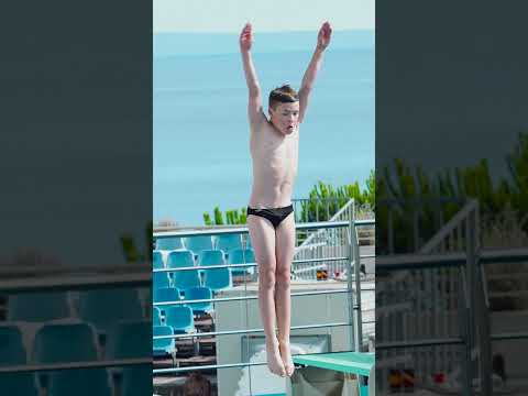 3m Springboard Reverse Dive Rijeka Open 2024 Boys D
