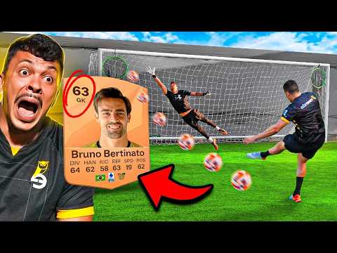 SERÁ QUE UM GOLEIRO CARTA 63 É BOM NA VIDA REAL?? 😱