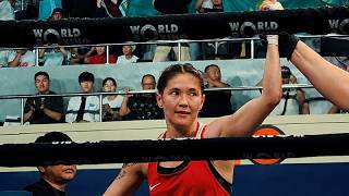 Lernen Sie Nazym Kyzaibay kennen, Zentralasiens erste Olympiamedaillengewinnerin im Boxen