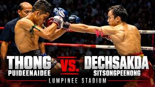 Download lagu Thong Puideenaidee vs. Dechsakda Sitsongpeenong | Brutal KO at Lumpinee Stadium mp3