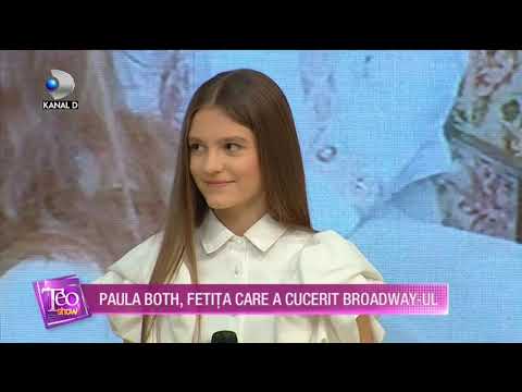 Teo Show (30.01.2020) - Paula Both, fetita care a cucerit Broadway-ul!