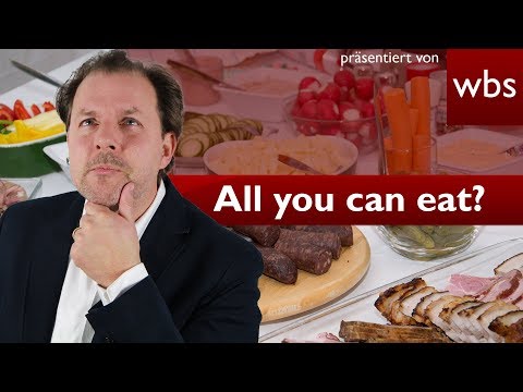 All you can eat – Darf ich wirklich alles essen? | Rechtsanwalt Christian Solmecke