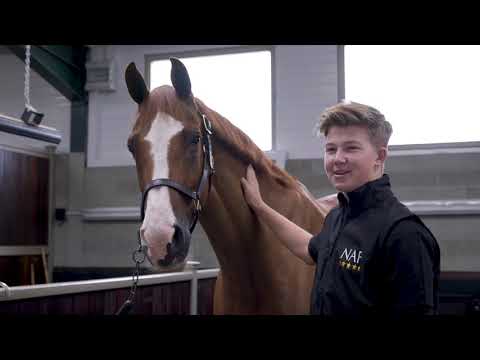 NAF. Come behind the scenes with Olympic gold medallist, Peter Charles, and his family.