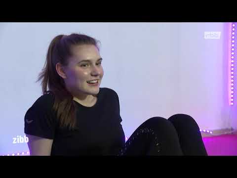 zibb zu Besuch bei Tanzmariechen Pauline Blankenburg