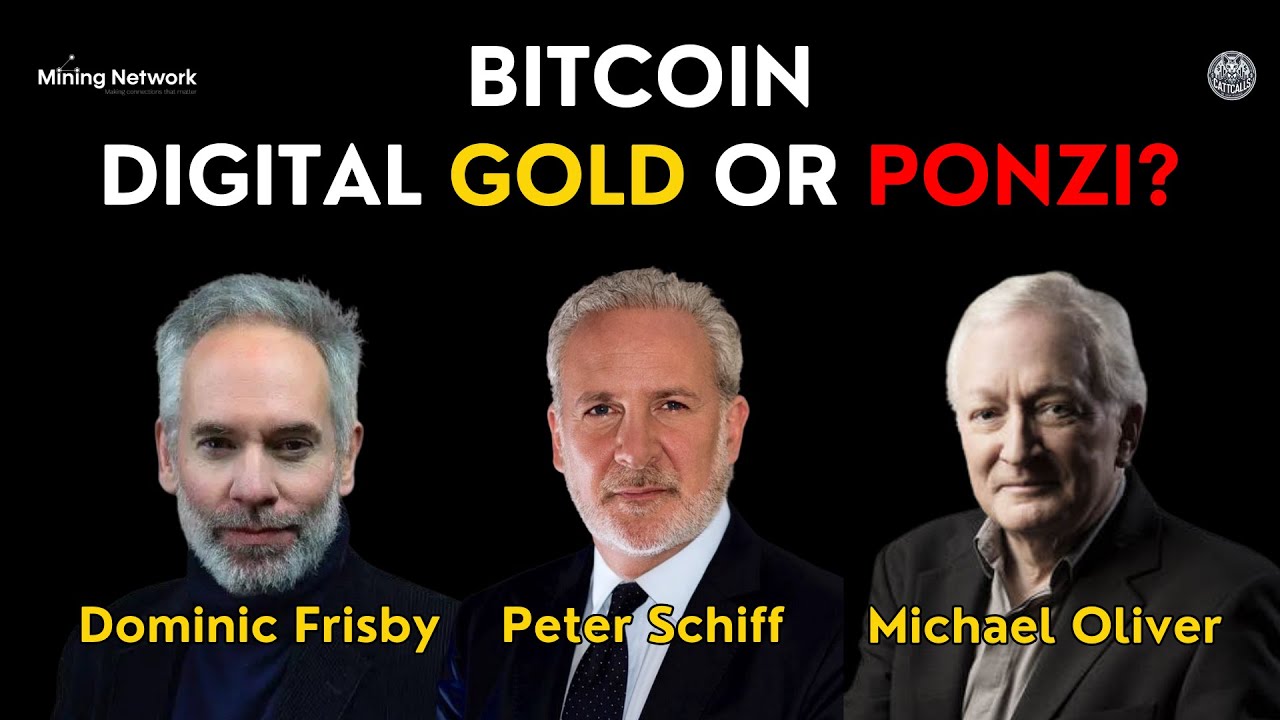 GOLD VS BITCOIN - Peter Schiff, Michael Oliver & Dominic Frisby