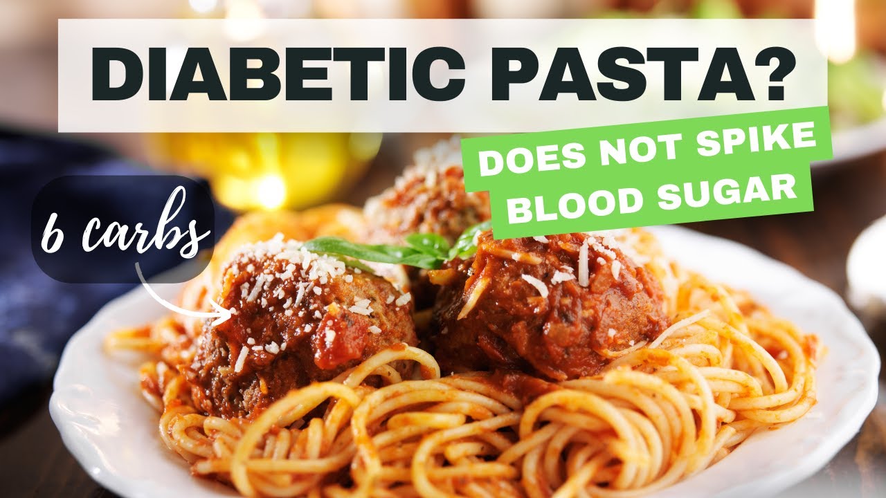 This Diabetic Pasta Dish WILL NOT Spike Blood Sugar | NOT ZUCCHINI NOODLES | Dietitian Approved