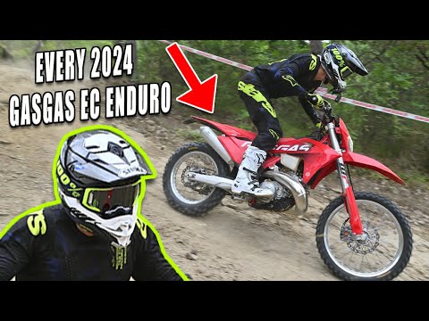 Riding EVERY New 2024 GasGas Enduro Model⛽