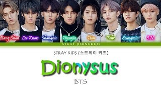 How Would STRAY KIDS Sing BTS &quot;DIONYSUS&quot; [Han/Rom/Eng Color Coded Lyrics]