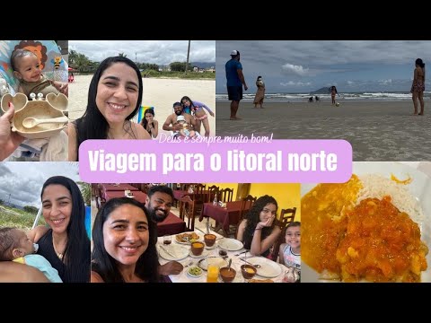 We started introducing solid foods to Lucas | We traveled to the North Coast | Special lunch!