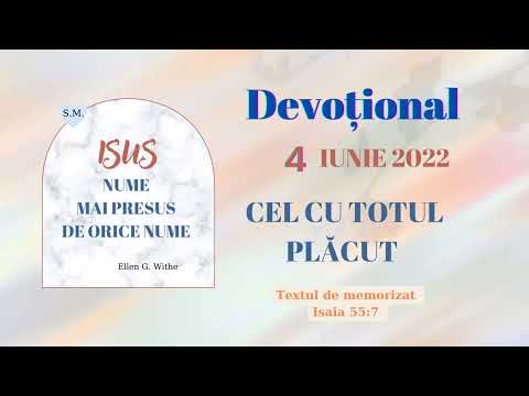 4  IUNIE 2022 - Devoțional