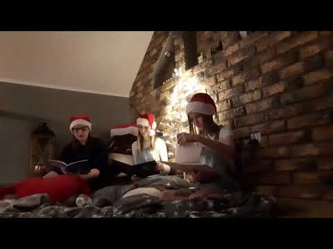 "Choinki z jednej rodzinki" (czytają: p. Żaneta Klimek, Klaudia Klimek i Zuzia Mańkowska)