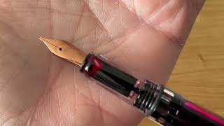 Breaking fountain pen rules!