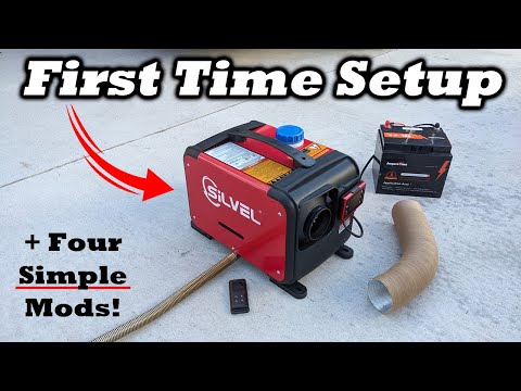 Getting Started with Your Diesel Heater + Four Easy Mods!  *Not Sponsored*