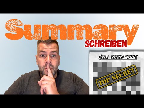 Summary schreiben im Englisch Abitur – So klappt’s sicher! 📝